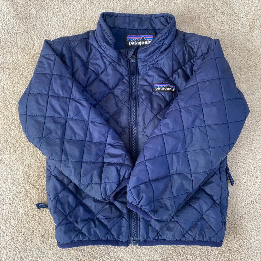 GUC Patagonia Baby/toddler 2T navy nano puff jacket